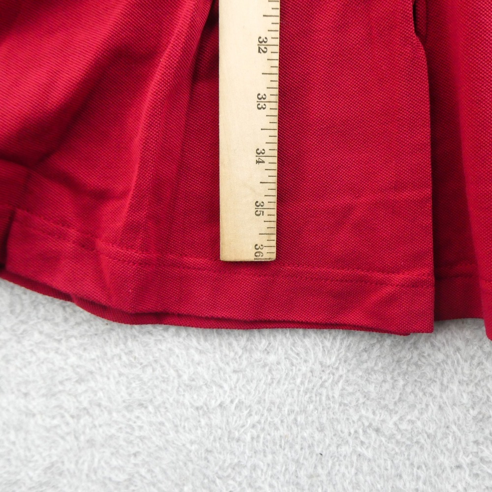 Tommy Hilfiger Dress Womens Small Arizona Cardinals Red Sleeveless Polo Pleated - Picture 5 of 8